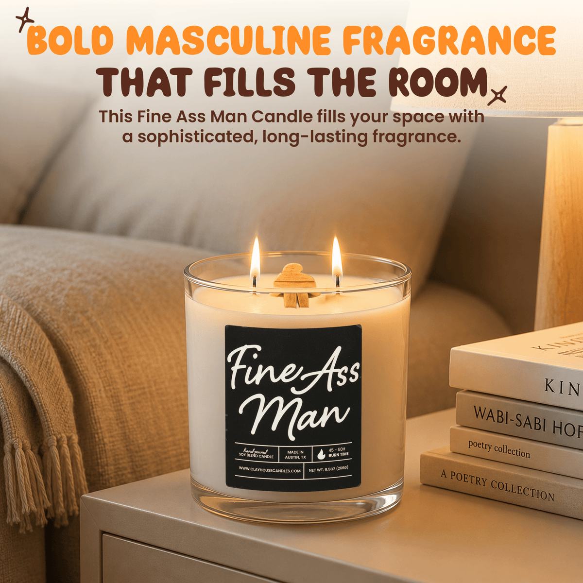 Fine Ass Man Container Candle - Che Cose Belle