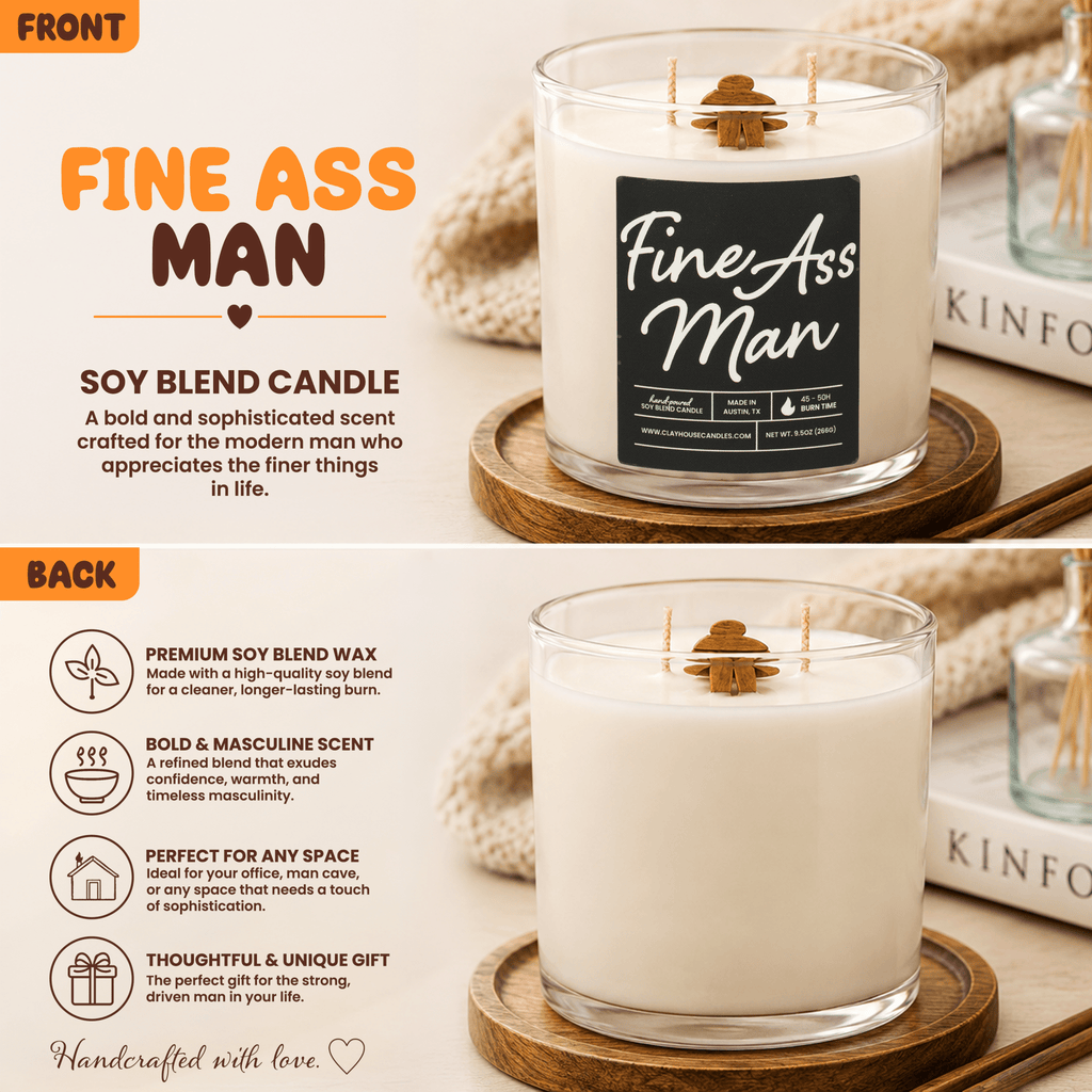 Fine Ass Man Container Candle - Che Cose Belle