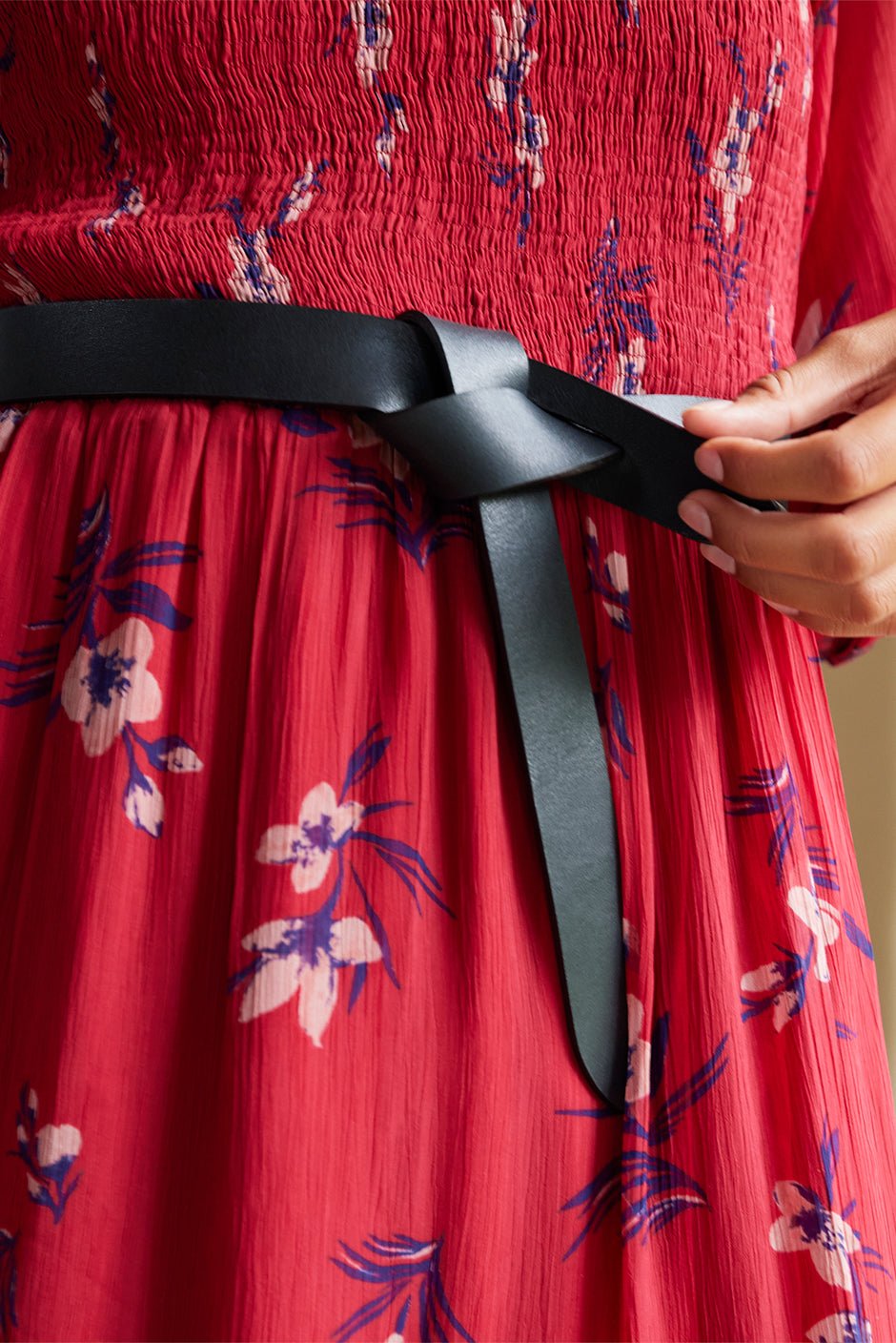 Fiona Wrap Belt in Black - Che Cose Belle