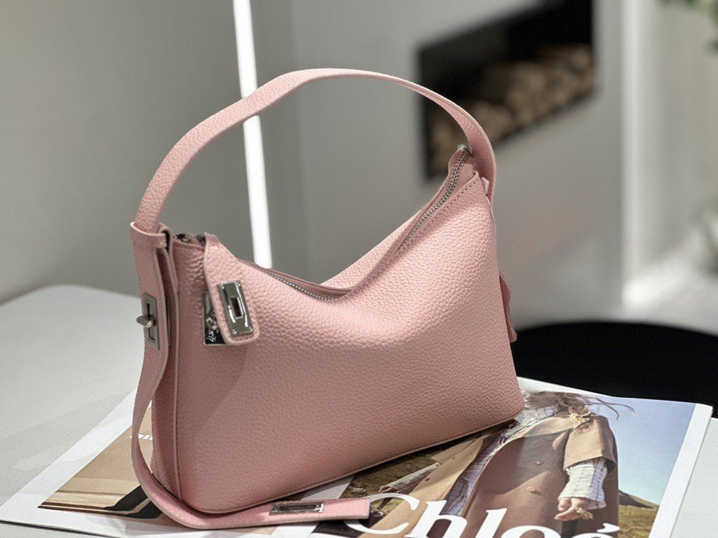 First-layer Cowhide Underarm Bag, New High-end Niche Design, Handbag, High-end Shoulder Pillow Bag - Che Cose Belle