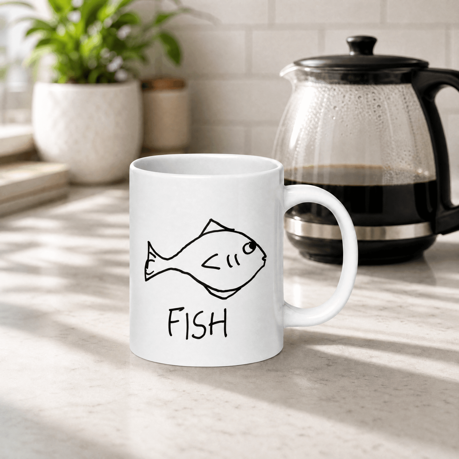 Fish - 20 oz. Mug - Che Cose Belle