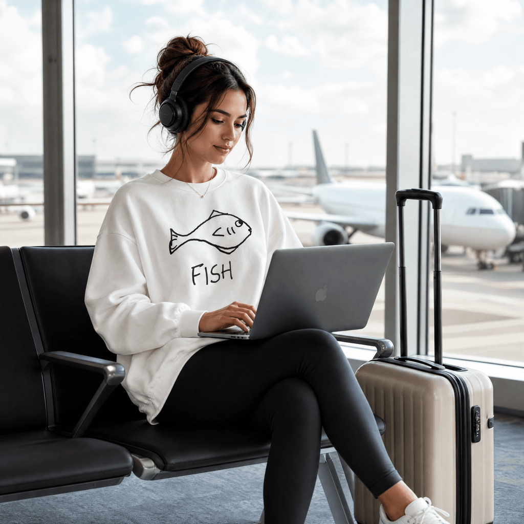 Fish - Crewneck Sweatshirt - Che Cose Belle