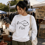 Fish - Crewneck Sweatshirt - Che Cose Belle