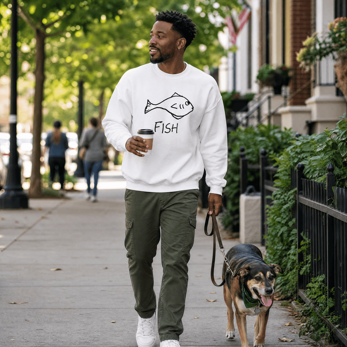 Fish - Crewneck Sweatshirt - Che Cose Belle