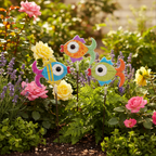 Fish Garden Stake, Asst (Set of 3) - Che Cose Belle