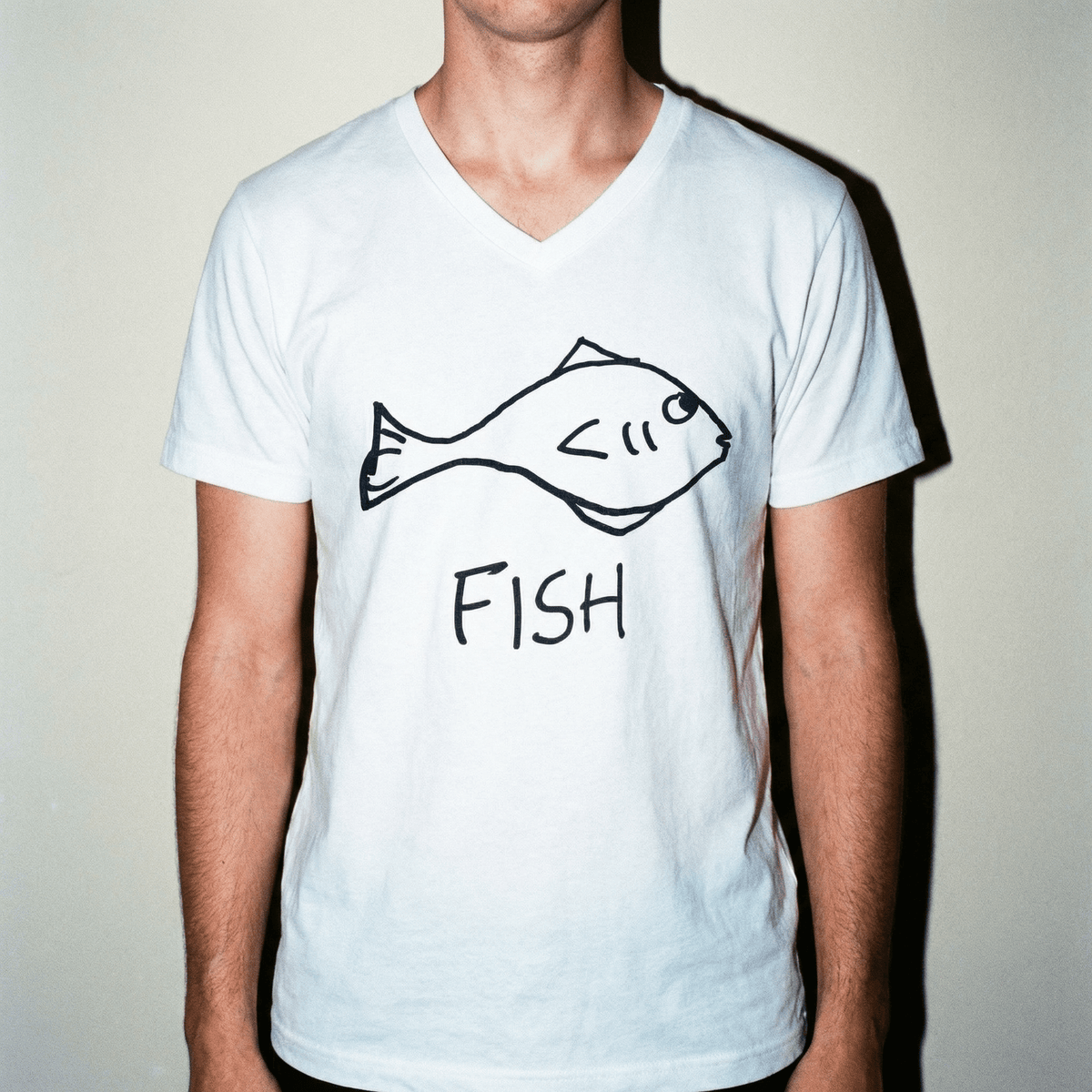 Fish - V-neck Tee - Che Cose Belle