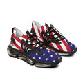 Flag Shoes Men's Mesh Sneakers - USA Flag Running Shoes, Sporty Footwear, Casual Sneakers, Independence Day Gift, Active Lifestyle - Che Cose Belle