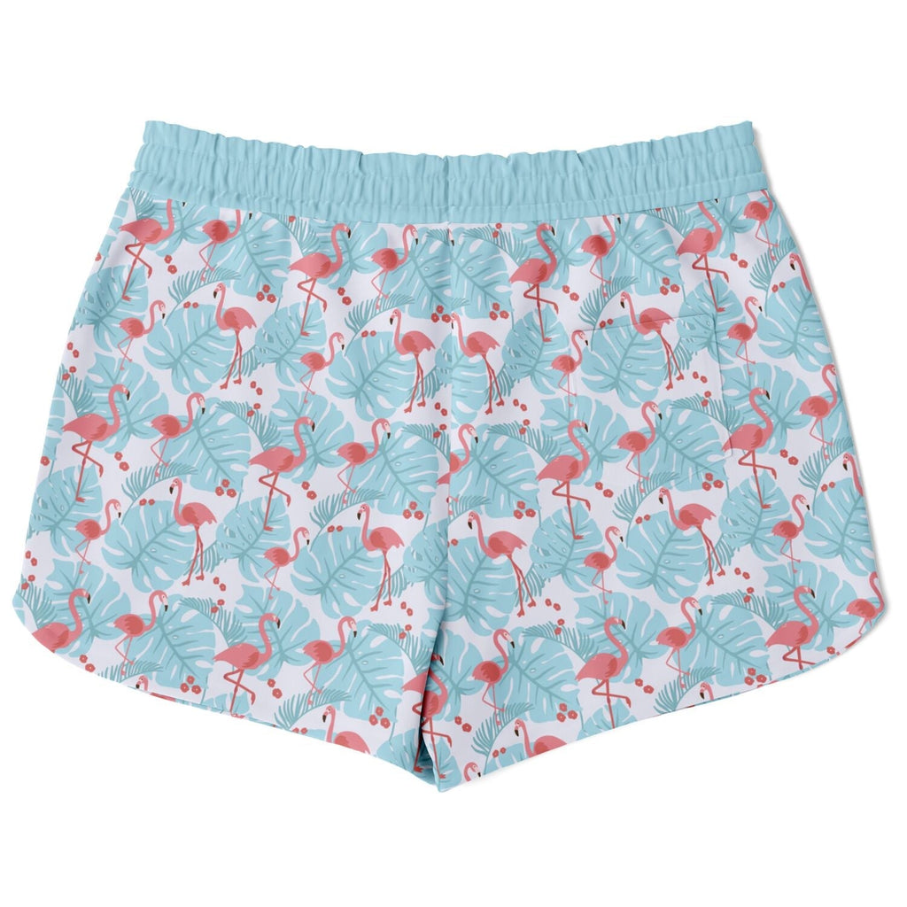 Flamingo Blue Floral Loose Shorts - Che Cose Belle