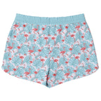 Flamingo Blue Floral Loose Shorts - Che Cose Belle