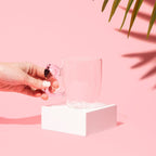 Flamingo Glass Mugs - Che Cose Belle