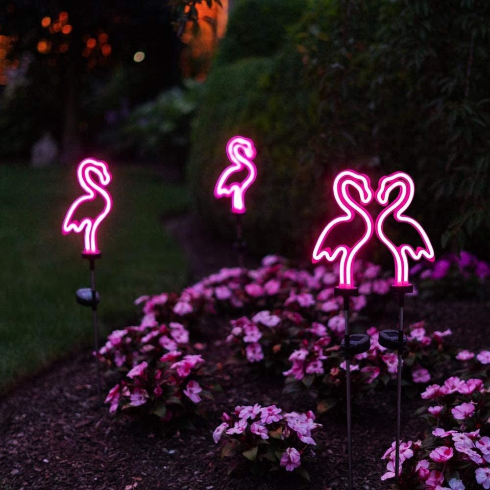 Flamingo Neon Lawn Light - Che Cose Belle