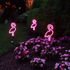 Flamingo Neon Lawn Light - Che Cose Belle