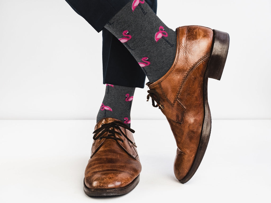 Flamingo Socks - Comfy Animal Cotton for Men & Women - Che Cose Belle