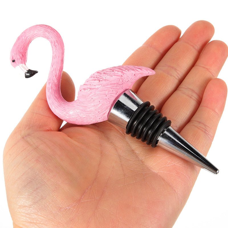 Flamingo Wine Bottle Stopper - Che Cose Belle