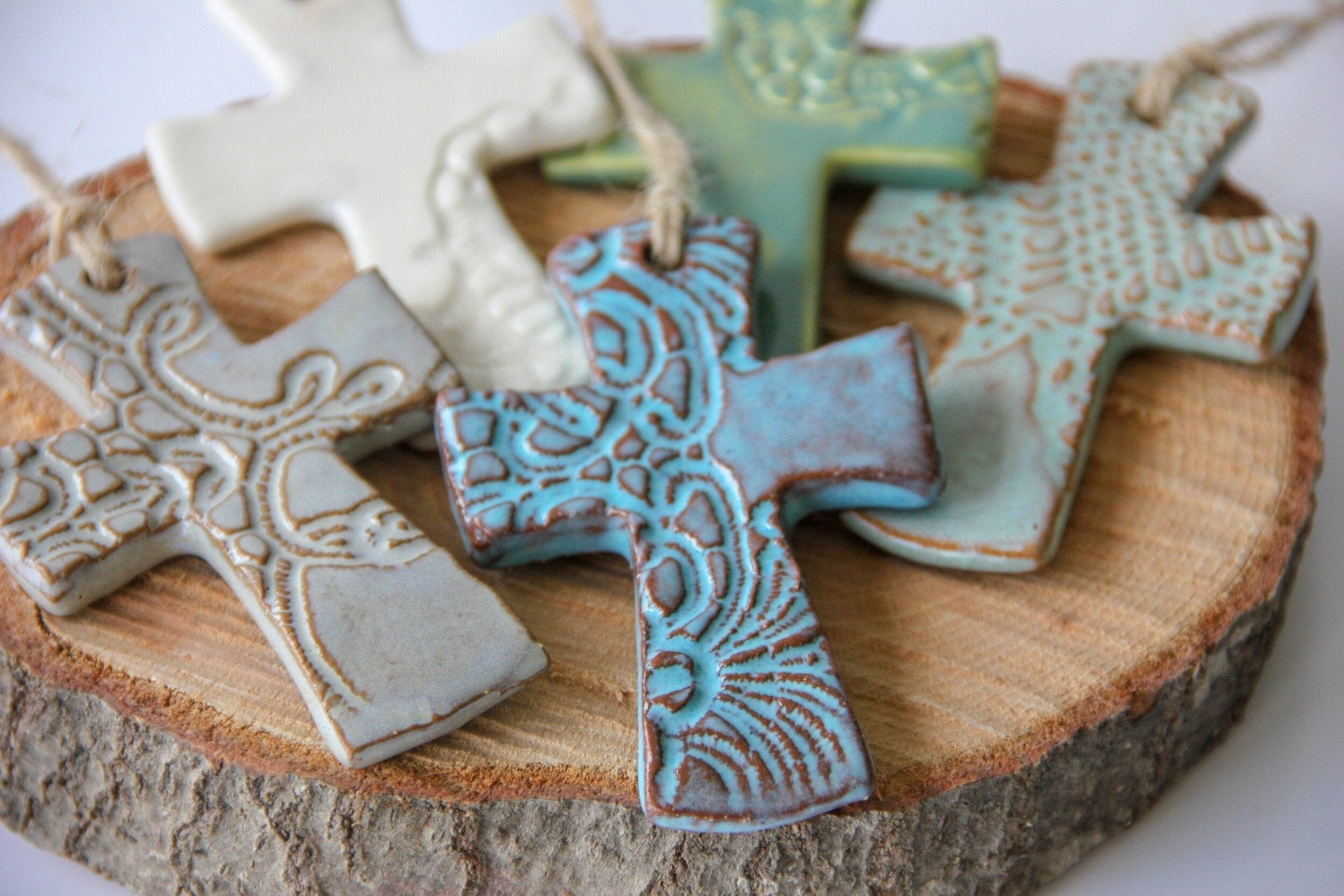 Flared Cross Ornament - Che Cose Belle