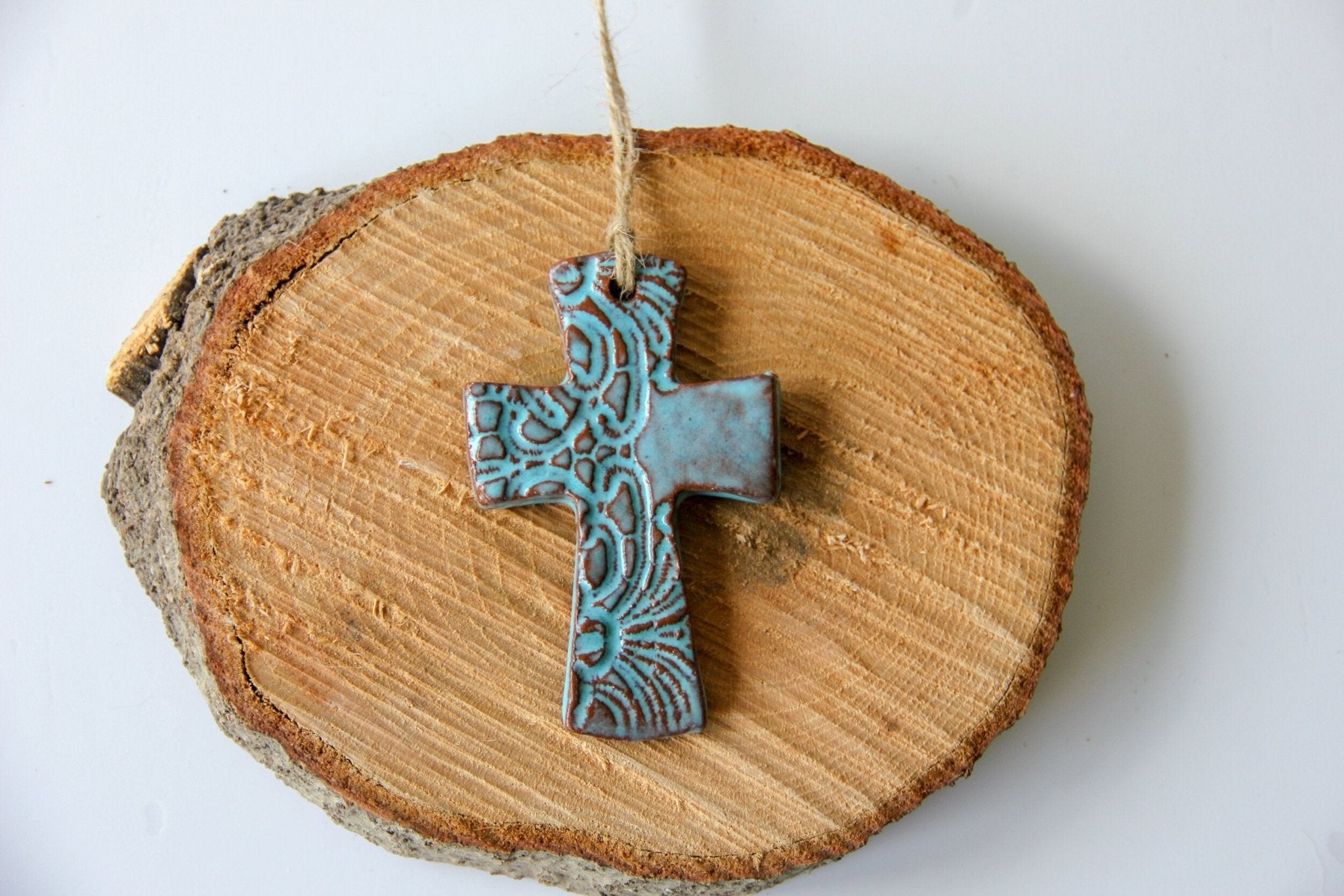 Flared Cross Ornament - Che Cose Belle