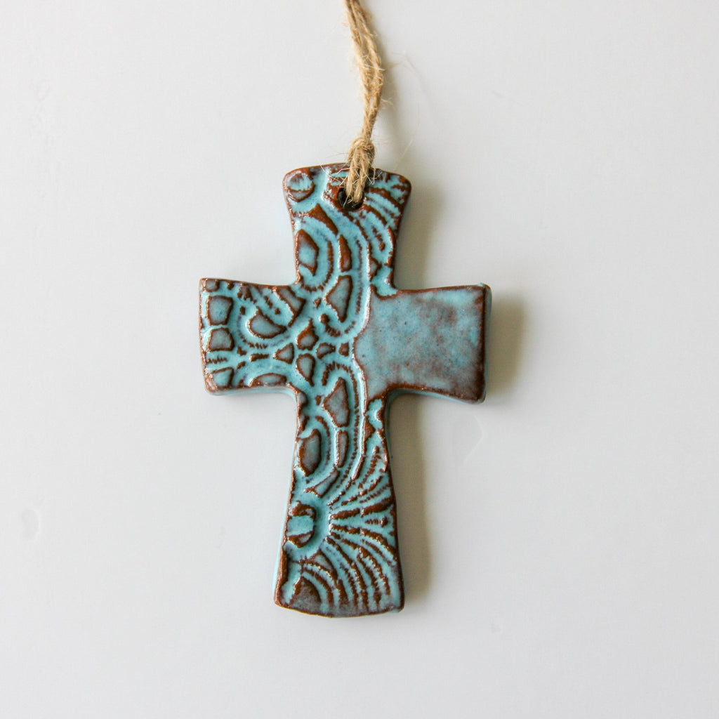 Flared Cross Ornament - Che Cose Belle