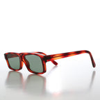 Flat Lens Rectangular Vintage Sunglass - Roscoe - Che Cose Belle