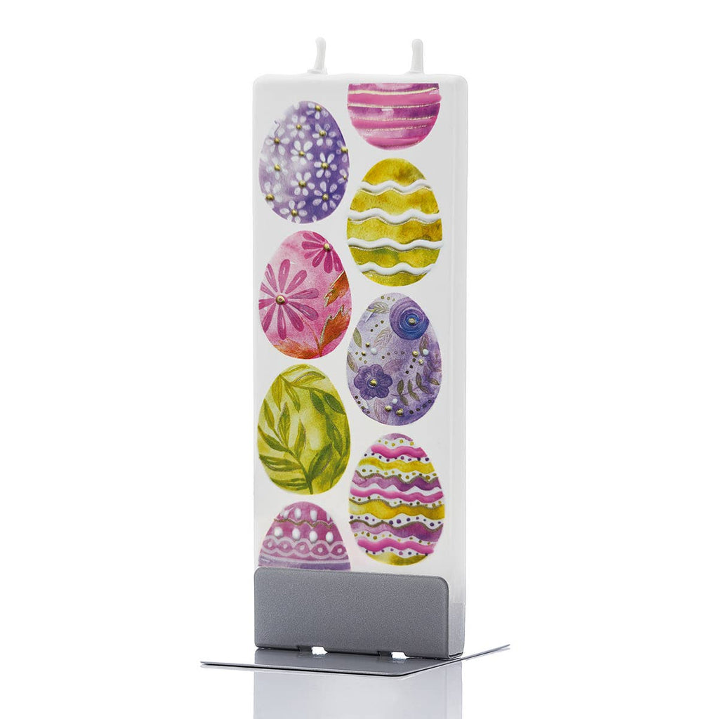 Flatyz Brightly Decorated Easter Eggs Candle - Che Cose Belle