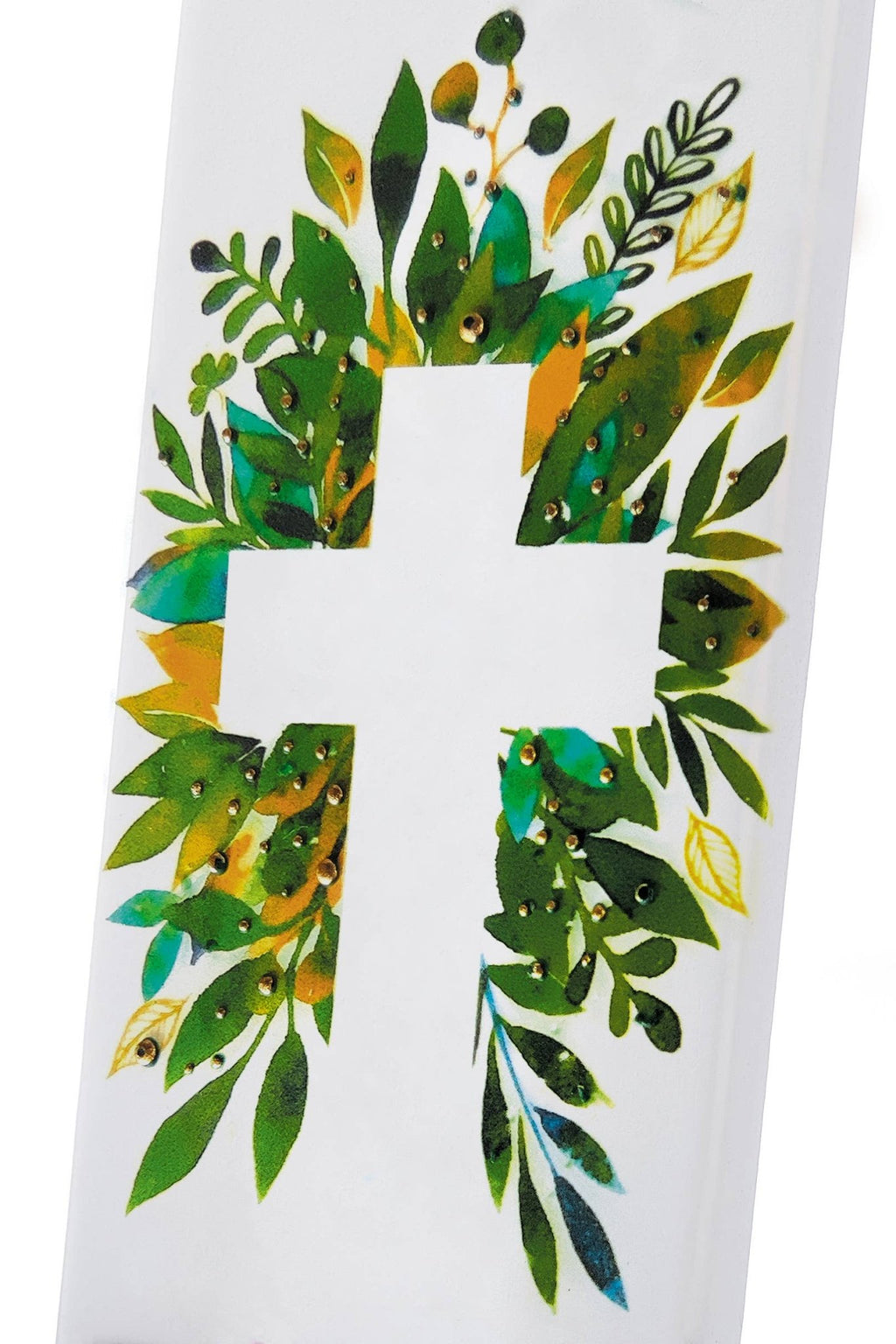 Flatyz Cross with Greenery Candle - Che Cose Belle