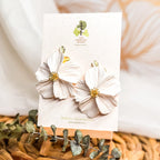 Flora - Handmade Flower Earrings - Che Cose Belle