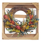 Floral Artichoke Half Wreath - Che Cose Belle