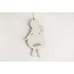 Floral Christmas Tree Ornament by Laliblue