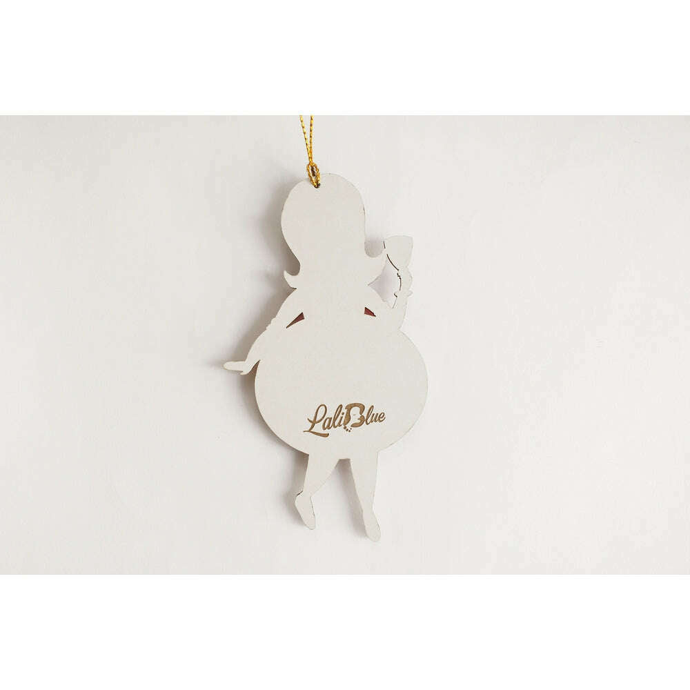 Floral Christmas Tree Ornament by Laliblue