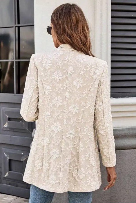 Floral Embroidered Blazer - Che Cose Belle