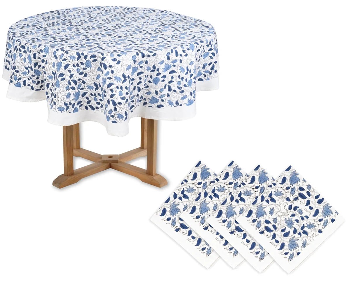 Floral Fabric Tablecloths and Napkin - Che Cose Belle