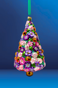 Floral Fetish Tree Polish Glass Ornament - Che Cose Belle