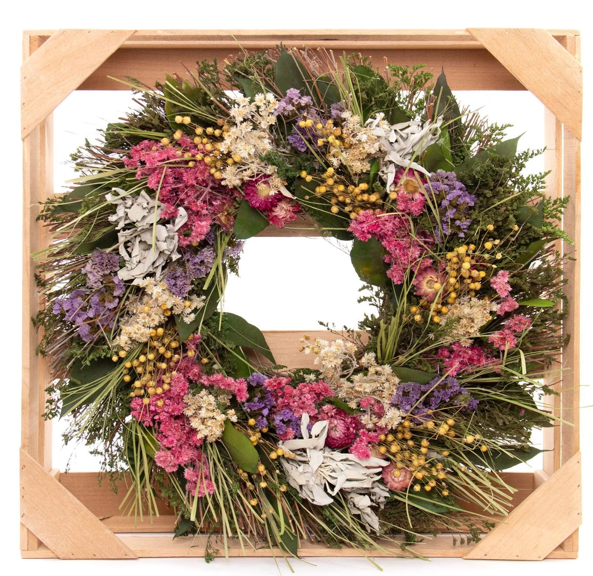 Floral Sage Wreath - Che Cose Belle