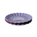 Flower Side Plate - Dark Fuchsia Color - Che Cose Belle