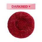Fluffy Donut Calming Pet Bed — 16 Colors, Sizes S–XL - Che Cose Belle