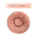 Fluffy Donut Calming Pet Bed — 16 Colors, Sizes S–XL - Che Cose Belle