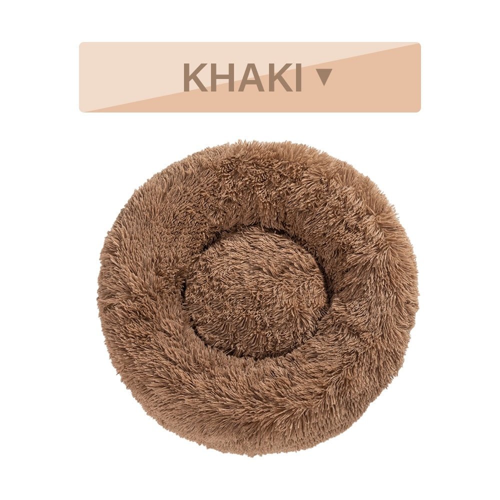 Fluffy Donut Calming Pet Bed — 16 Colors, Sizes S–XL - Che Cose Belle