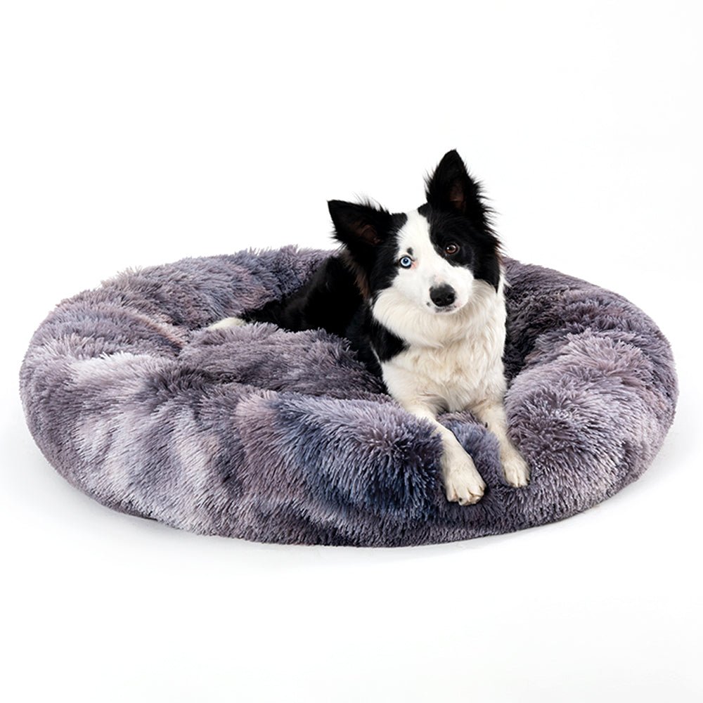Fluffy Donut Calming Pet Bed — 16 Colors, Sizes S–XL - Che Cose Belle