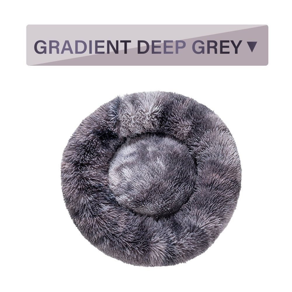 Fluffy Donut Calming Pet Bed — 16 Colors, Sizes S–XL - Che Cose Belle