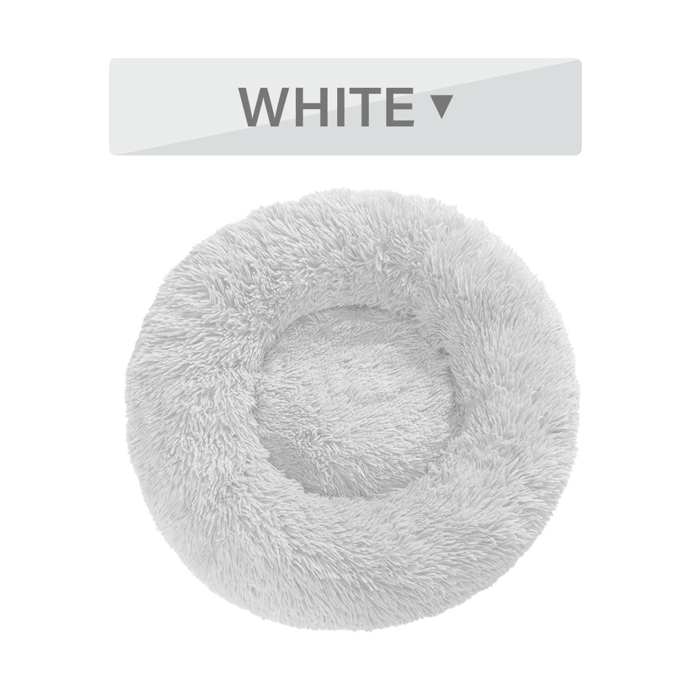Fluffy Donut Calming Pet Bed — 16 Colors, Sizes S–XL - Che Cose Belle