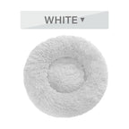 Fluffy Donut Calming Pet Bed — 16 Colors, Sizes S–XL - Che Cose Belle