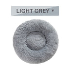 Fluffy Donut Calming Pet Bed — 16 Colors, Sizes S–XL - Che Cose Belle