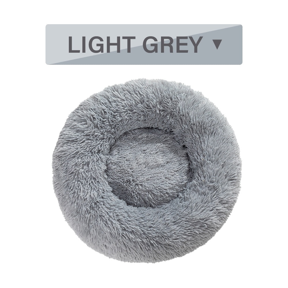 Fluffy Donut Calming Pet Bed — 16 Colors, Sizes S–XL - Che Cose Belle