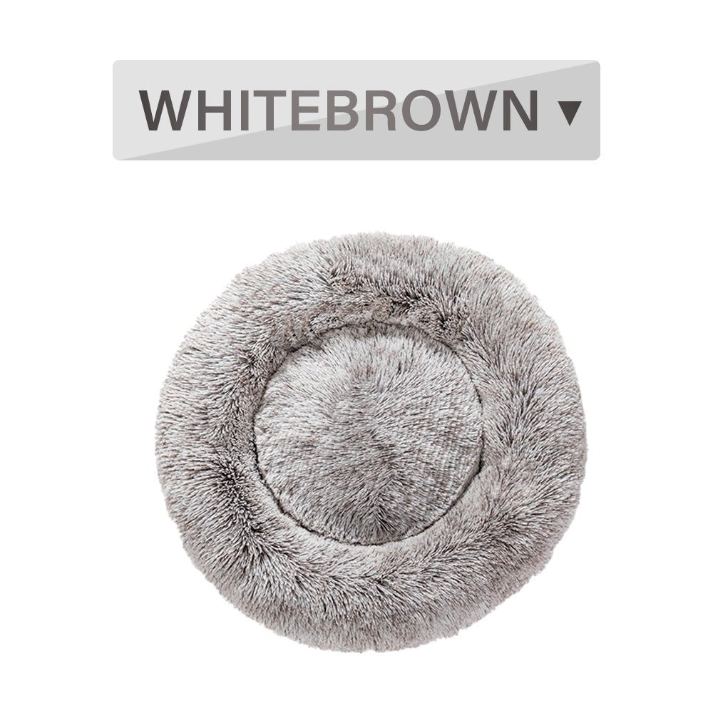 Fluffy Donut Calming Pet Bed — 16 Colors, Sizes S–XL - Che Cose Belle