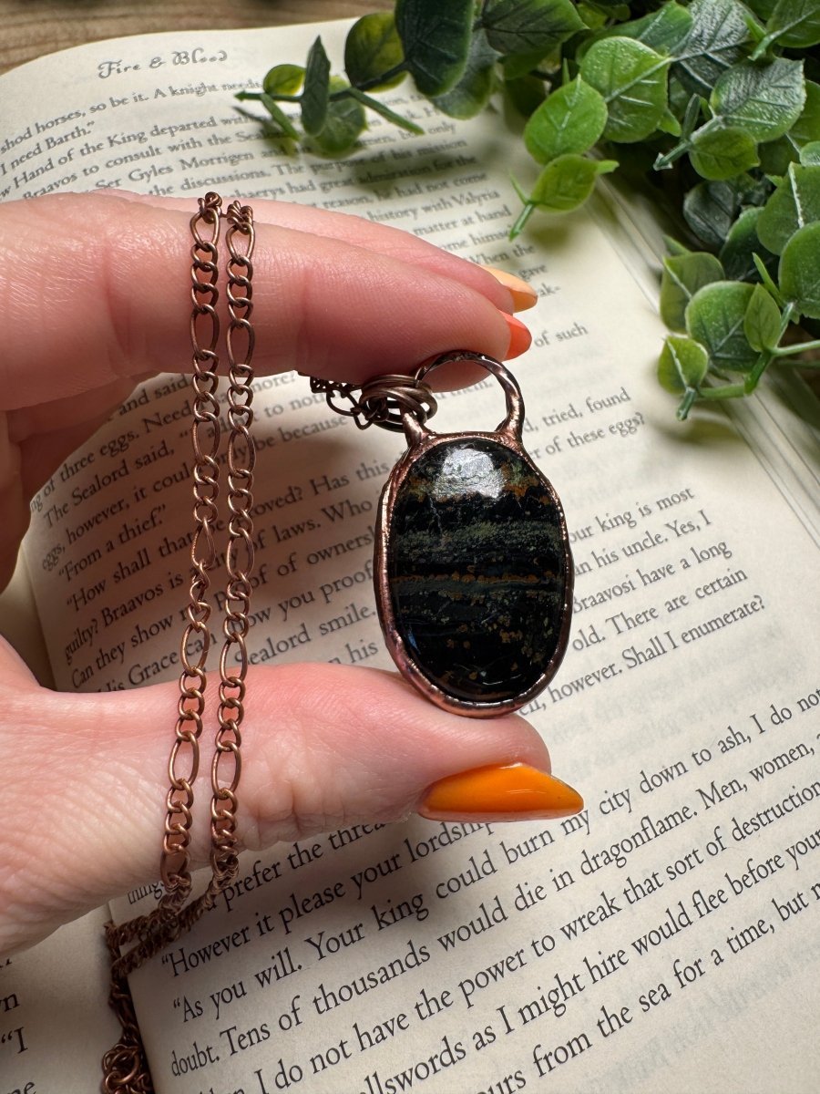 Fluorite Root Necklace - Che Cose Belle