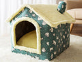 Foldable Enclosed Pet Cave House — 13 Designs, S/M/L, Self-Warming - Che Cose Belle