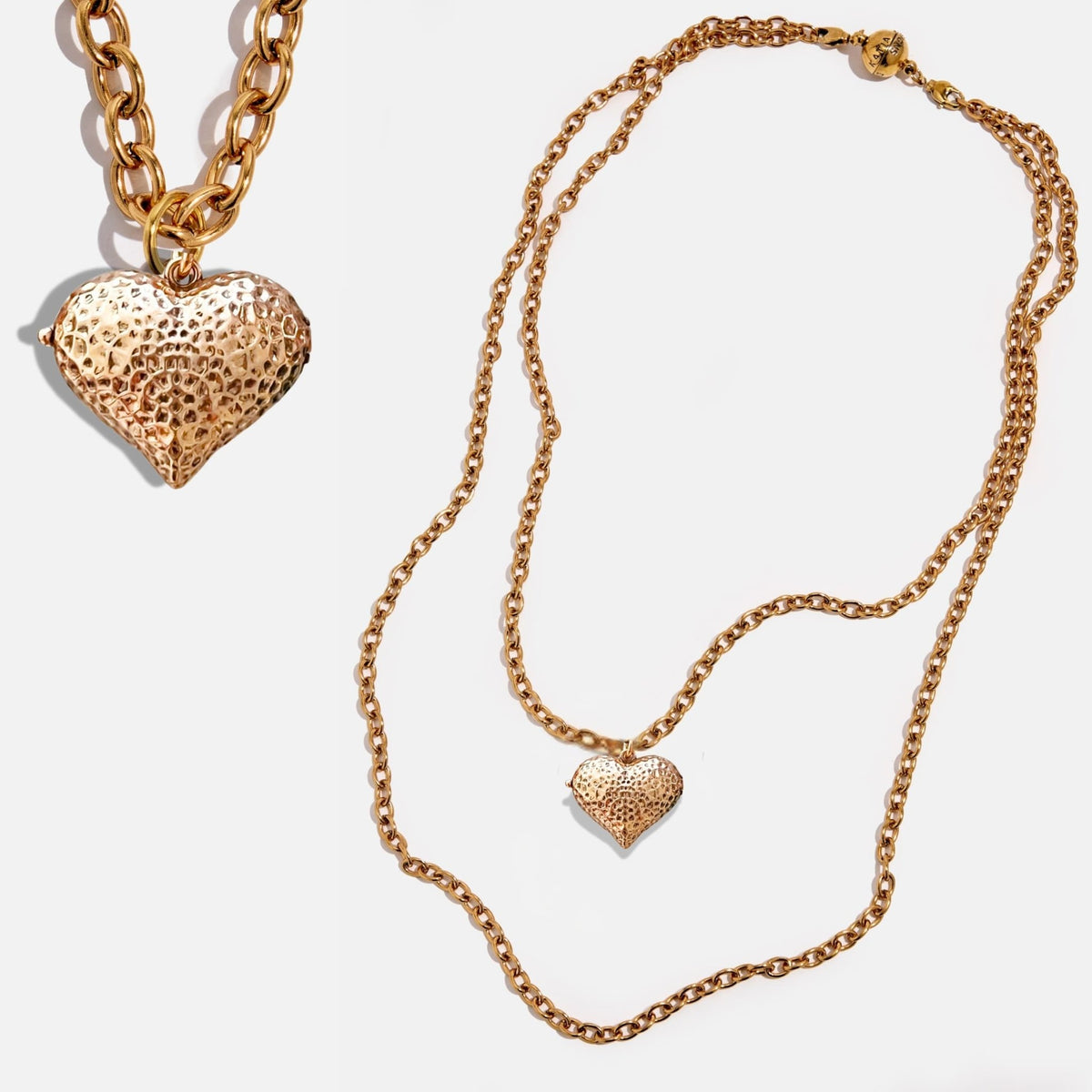 Follow Your Heart Heart Locket Essential Necklace - Che Cose Belle