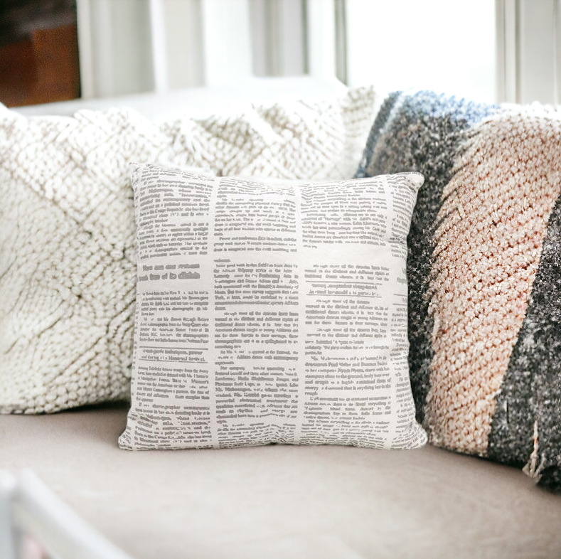 Follow Your Dreams 16in Canvas Pillow Rustic Farmhouse Arrow Throw