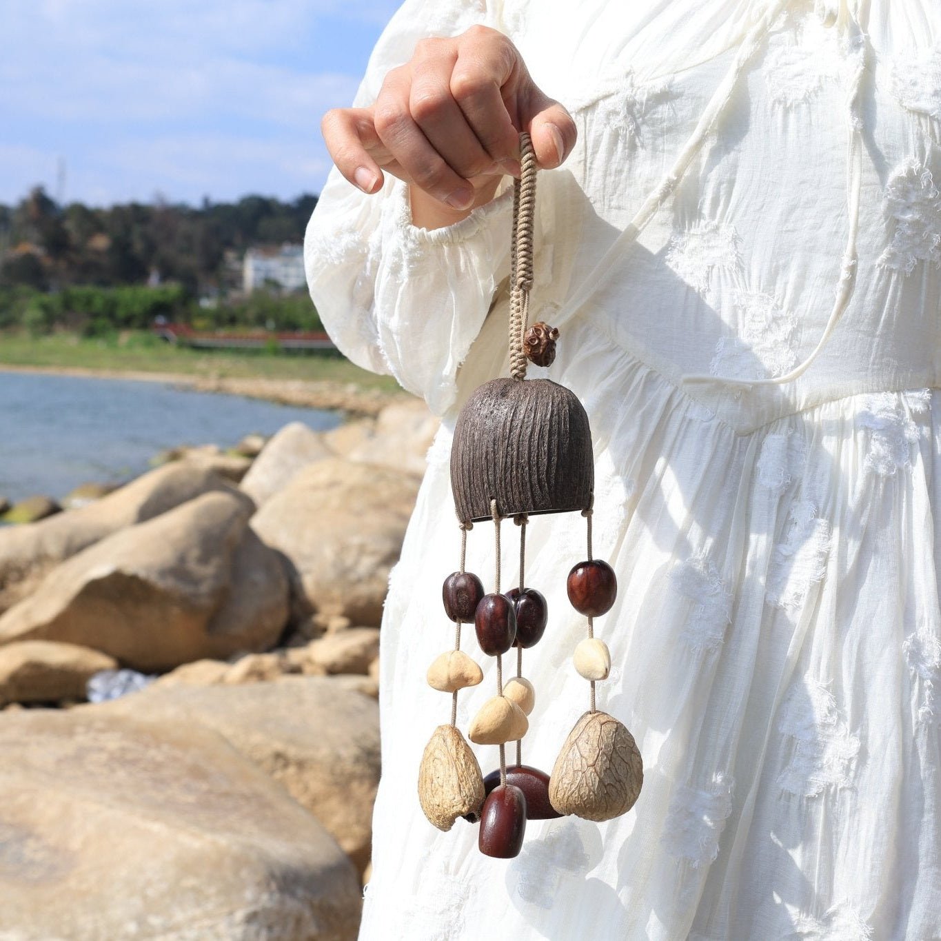 "Forest Chime" Seed Bell Mobile