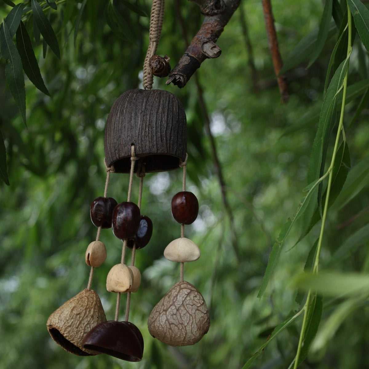 "Forest Chime" Seed Bell Mobile