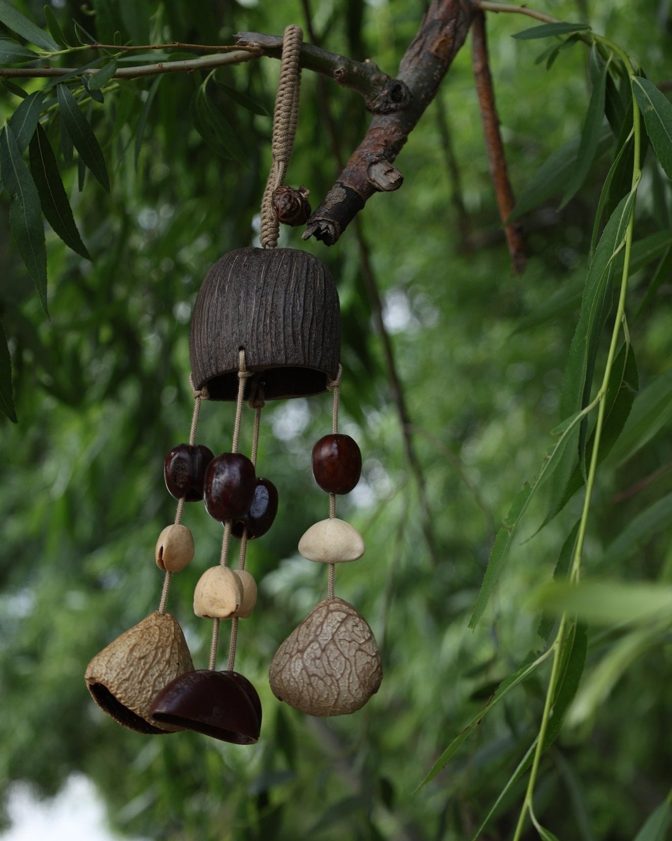 "Forest Chime" Seed Bell Mobile